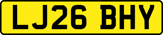LJ26BHY