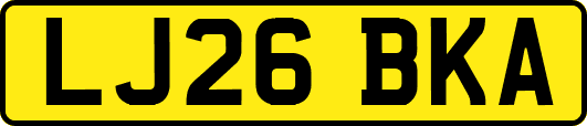 LJ26BKA