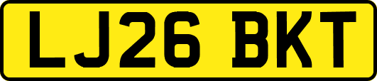 LJ26BKT