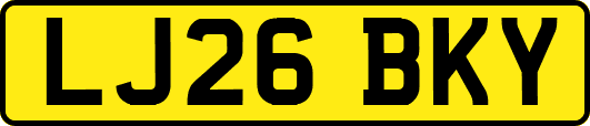 LJ26BKY