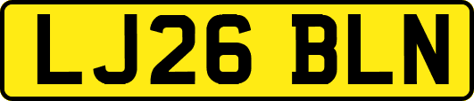 LJ26BLN