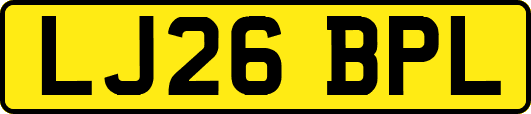LJ26BPL