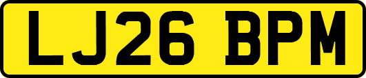 LJ26BPM