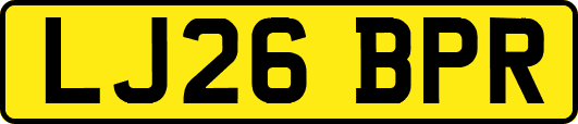 LJ26BPR