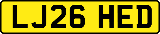 LJ26HED