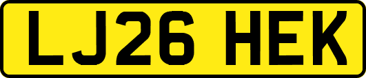 LJ26HEK