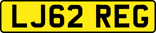 LJ62REG
