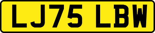 LJ75LBW