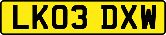 LK03DXW