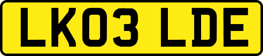 LK03LDE