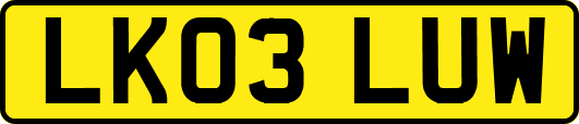 LK03LUW