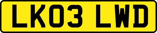 LK03LWD