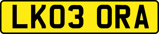 LK03ORA