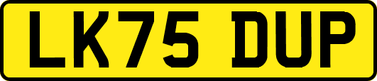 LK75DUP