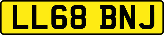 LL68BNJ