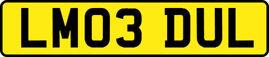 LM03DUL