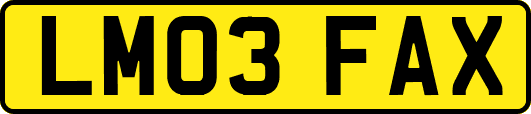 LM03FAX