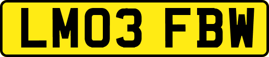 LM03FBW