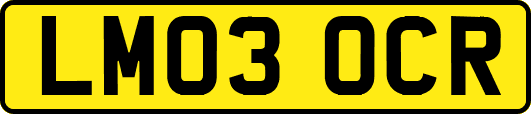 LM03OCR