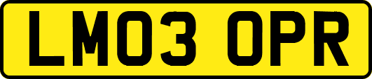LM03OPR