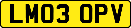 LM03OPV