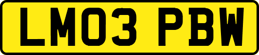 LM03PBW