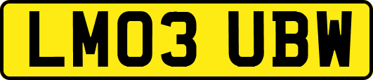 LM03UBW