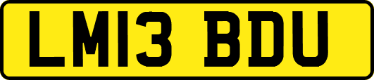 LM13BDU