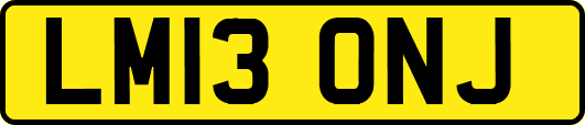 LM13ONJ
