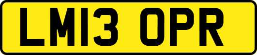 LM13OPR