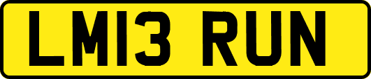LM13RUN