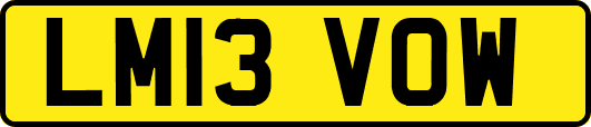 LM13VOW