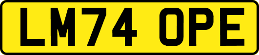 LM74OPE