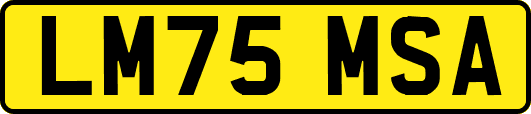 LM75MSA