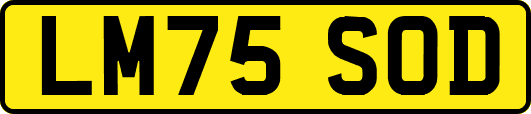 LM75SOD