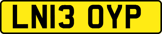 LN13OYP