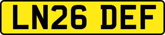 LN26DEF