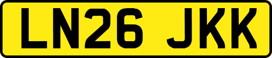 LN26JKK
