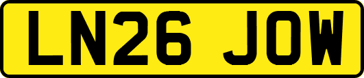 LN26JOW