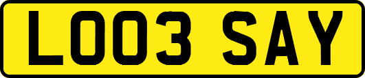 LO03SAY