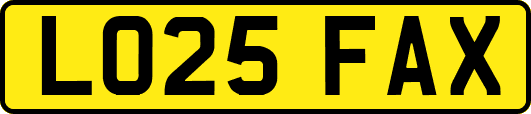 LO25FAX