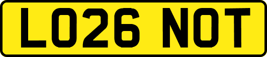 LO26NOT