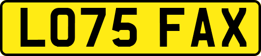 LO75FAX