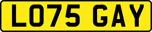 LO75GAY