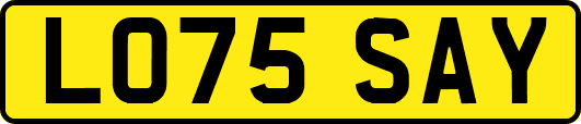 LO75SAY