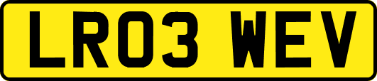 LR03WEV