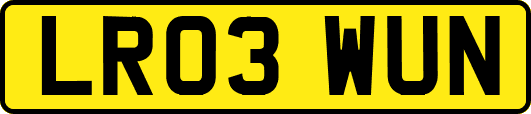 LR03WUN