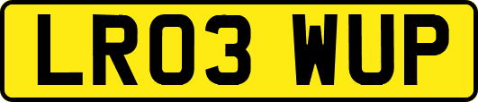 LR03WUP
