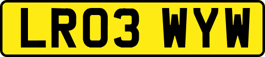 LR03WYW