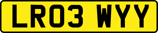 LR03WYY
